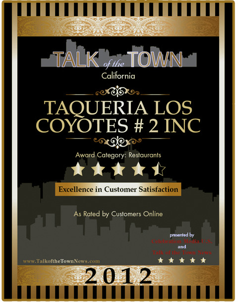 award los coyotes